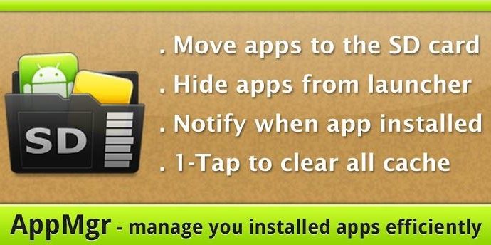 AppMgr Pro III (App 2 SD) v5.00 APK